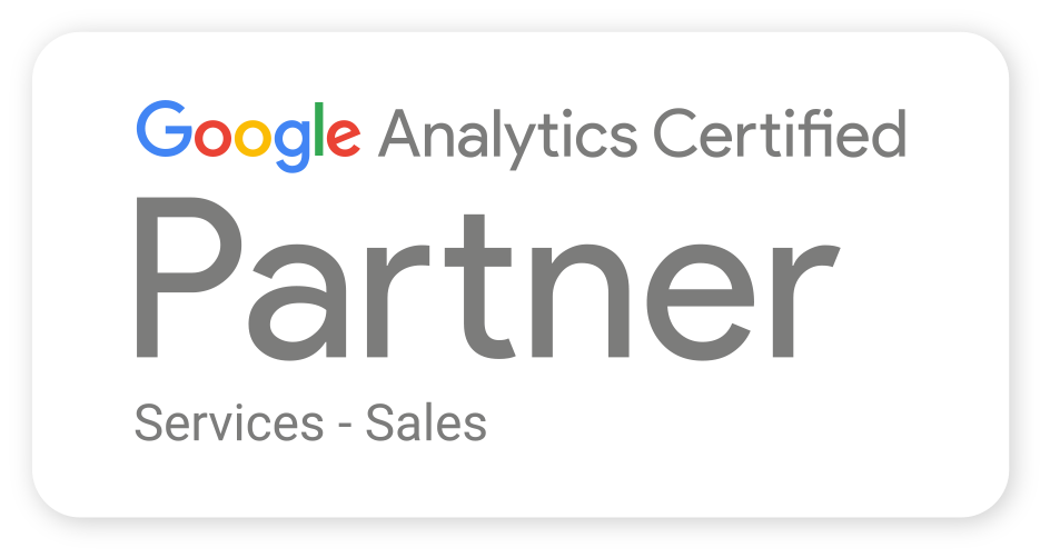 Google Analytics Certified Partner Badge - Services